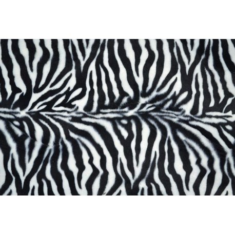 Zebraprint zwart wit 110065 0803