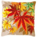 Kruissteekkussen kit Herfstbladeren