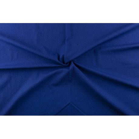 Katoen Twill Stretch uni blauw 02887 005