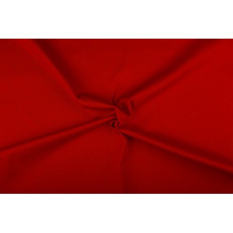 Katoen Twill Stretch uni rood 02887 015