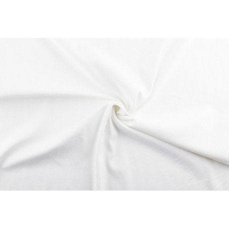 Katoen Twill Stretch uni wit 02887 050