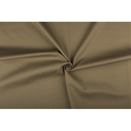 Katoen Twill Stretch uni beige 02887 053
