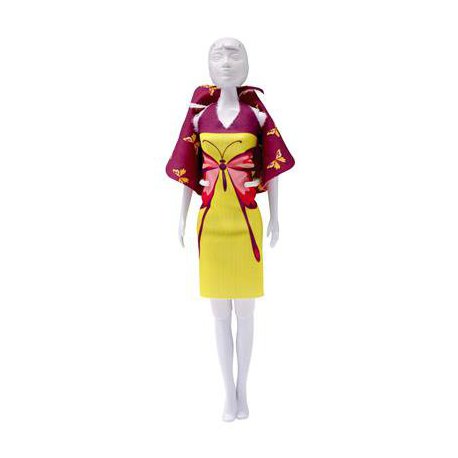 Barbie 29 cm. Set van 1 strapless en 1 halterjurkje, bolero, en handtasje,
