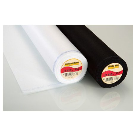 Vlieseline H410 90cm in wit of zwart