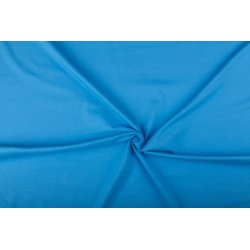 Tricot Uni Katoen/Elastan blauw 002