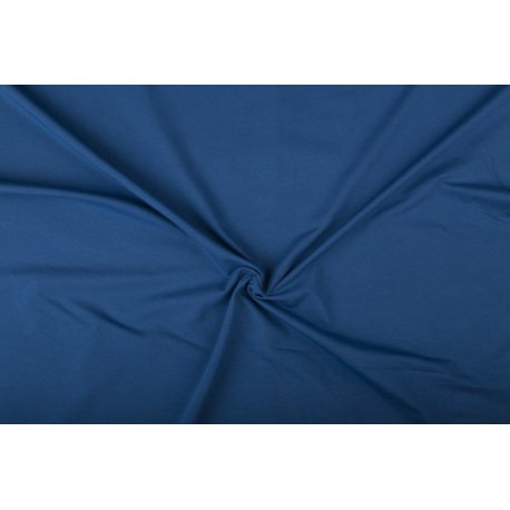 Tricot Uni Katoen/Elastan blauw 006