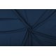 Tricot Uni Katoen/Elastan blauw 007