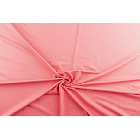Tricot Uni Katoen/Elastan roze 014