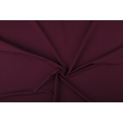 Tricot Uni Katoen/Elastan rood 018