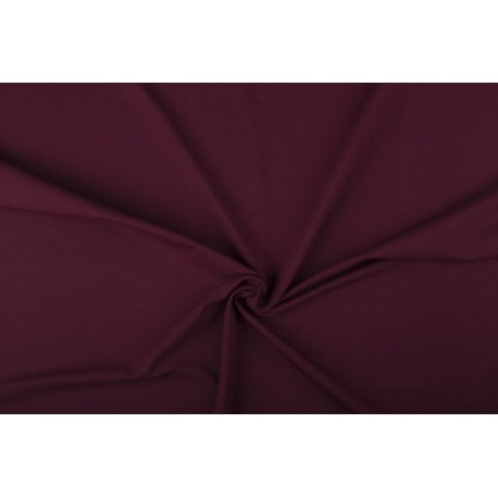 Tricot Uni Katoen/Elastan rood 018