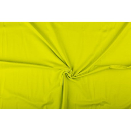 Tricot Uni Katoen/Elastan lime 022