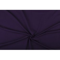 Tricot Uni Katoen/Elastan paars 045