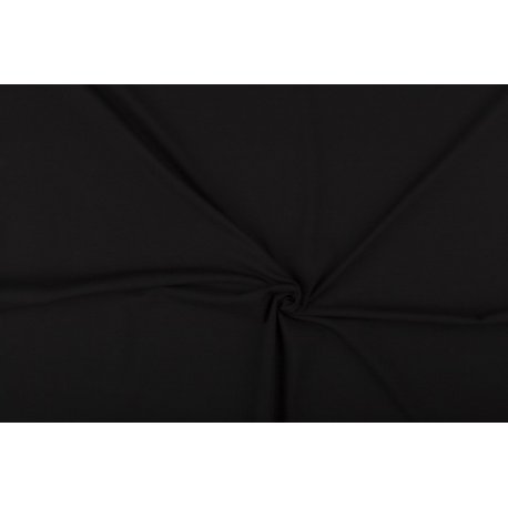 Tricot Uni Katoen/Elastan zwart 069