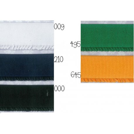 Ruche Elastiek 6 cm breed in 5 kleuren
