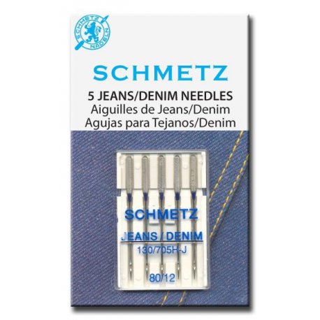 Schmetz jeans. Pakje 5 stuks.