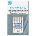 10x Schmetz microtex. Kies dikte 60-70-80-90-ass