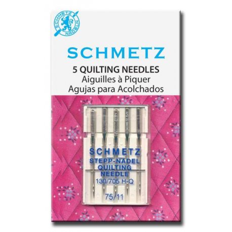 Schmetz quilt. Pakje van 5 naalden. Assorti.