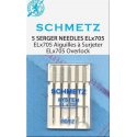 20x Schmetz voor lockmachines. Assorti. Pakje 5 stuks.