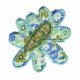 Applicatie button bloem gezicht