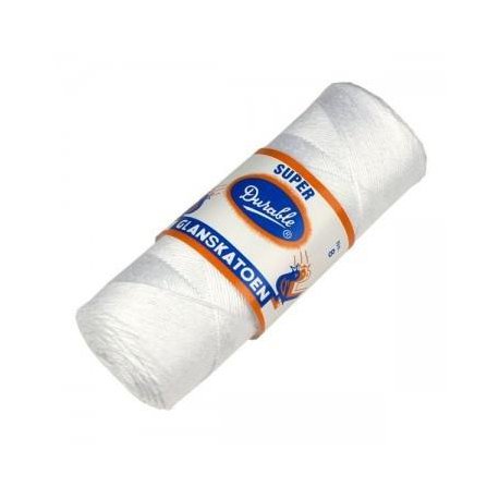Durable Glanskatoen wit (8-10-12)