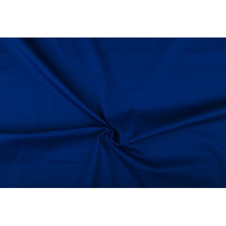Satijn Katoen Stretch Uni blauw 005
