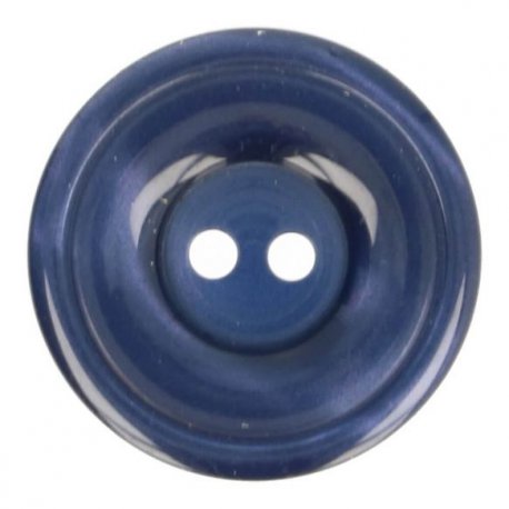Knoop Bottoni Italiani 4348 223 blauw keuze uit 5 groottes