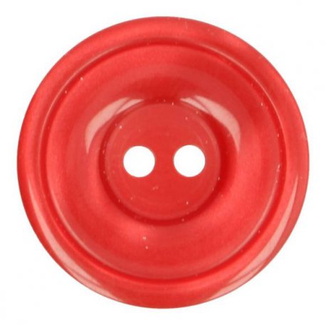Knoop Bottoni Italiani 4348 722 rood keuze uit 5 groottes