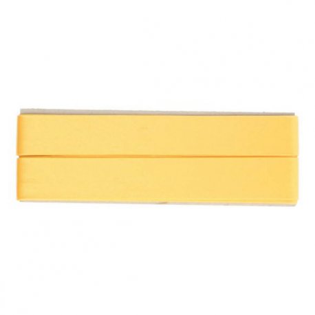 Satijn Biaisband Dox 2 mtr 20 mm geel 628