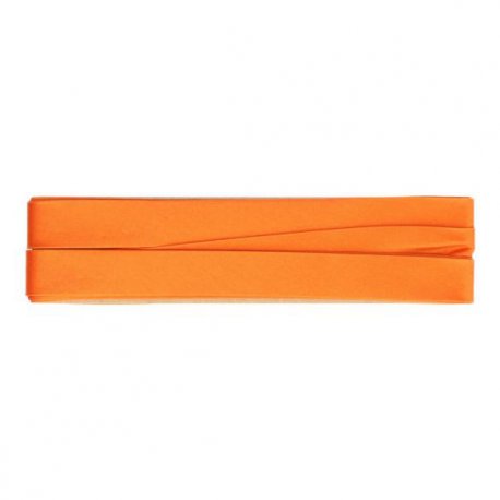 Satijn Biaisband Dox 2 mtr 20 mm oranje 693