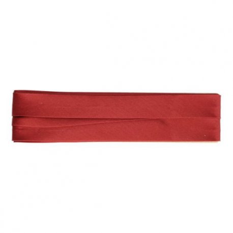 Satijn Biaisband Dox 2 mtr 20 mm rood 751