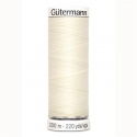 5x Alles naaigaren Gutermann 1 ecru 200 mtr. kleur 1 ecru