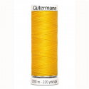 5x Alles naaigaren Gutermann 106 geel 200 mtr. kleur 106 geel
