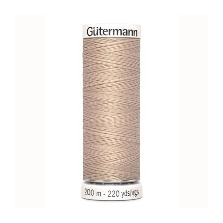 Alles naaigaren Gutermann 200 mtr. kleur 121 bruin