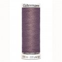 5x Alles naaigaren Gutermann 200 mtr. kleur 126 grijs