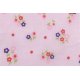 Poplin met bloemenprint 11057 roze 012