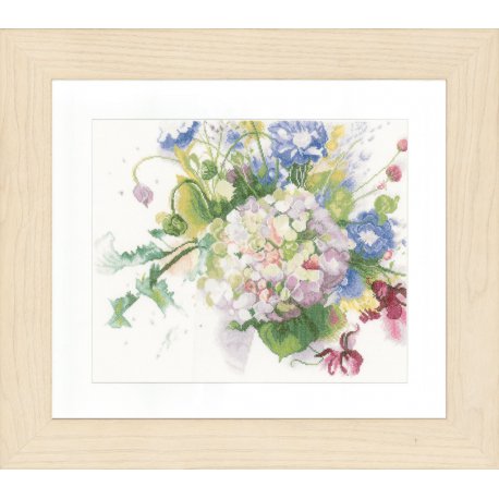 Telpakket kit Hortensia Lanarte