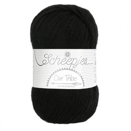 Scheepjes Our Tribe 881 Blackberry Black