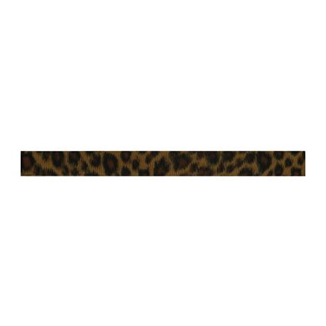Band Luipaard print 20mm kleur 916