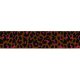 Elastiek luipaardprint band 40mm kleur 786 per cm/mtr te bestellen