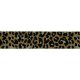 Elastiek luipaardprint band 40mm kleur 886 per cm/mtr te bestellen