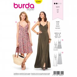 Burda 6344 Jurkjes