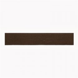 Band linnen-katoen 30mm bruin kleur 976