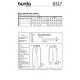 Burda 6317 Broeken van Jersey Tricot Super Easy
