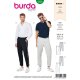 Burda 6350 broeken mannen van gabardine, wol of linnen