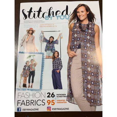Modeblad Stitched By You Lente Zomer 2017