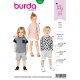 Burda 9322 T Shirts voor kleuters van tricot jersey