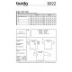 Burda 9322 T Shirts voor kleuters van tricot jersey