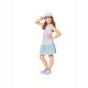 Burda 9341 Jurkjes voor kleuter van Tricot Jersey, Katoen of Jeans