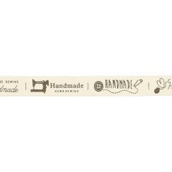 Band Zelfgemaakt Vintage per cm/mtr te bestellen