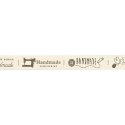 25 mtr Band Zelfgemaakt Vintage per cm/mtr te bestellen